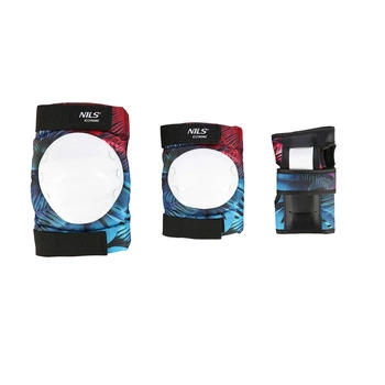 Zestaw ochraniaczy NILS EXTREME H734 M białe